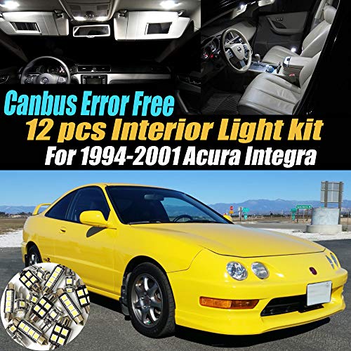 Kit de luces LED interiores para Acura Integra 1994-2001 miniatura 1