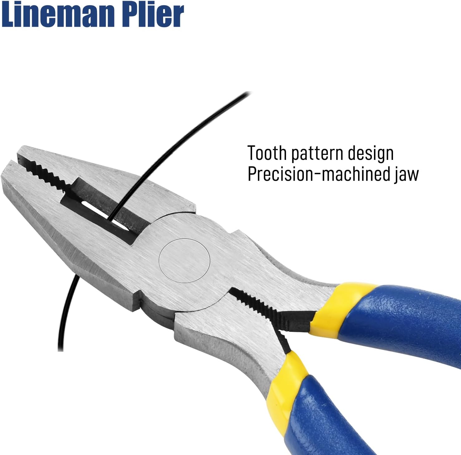 7-Piece Pliers Set - Groove Joint, Slip Joint, Diagonal, Linesman, Long Nose & Mini Long Nose Pliers for DIY & Home Use