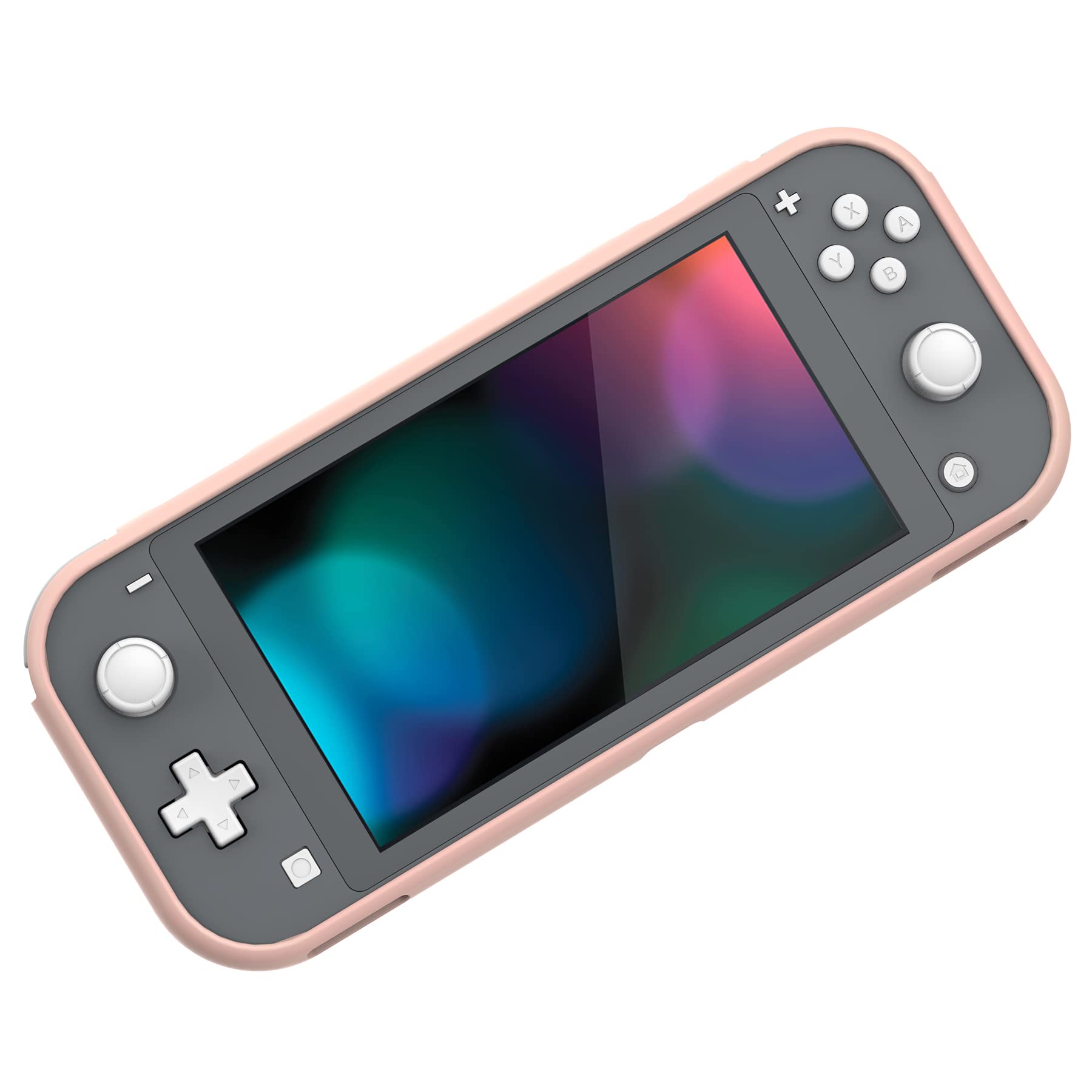 PlayVital Cover Custodia per Nintendo Switch Lite,Copertura Morbida TPU Protezione Accessorio per Nintendo Switch Lite Console-Gattini Affamati