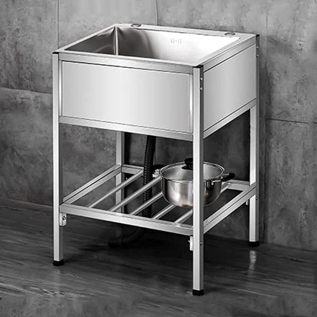 Buy Freestanding Sink, Sinks Stainless Steel Kitchen, Commercial