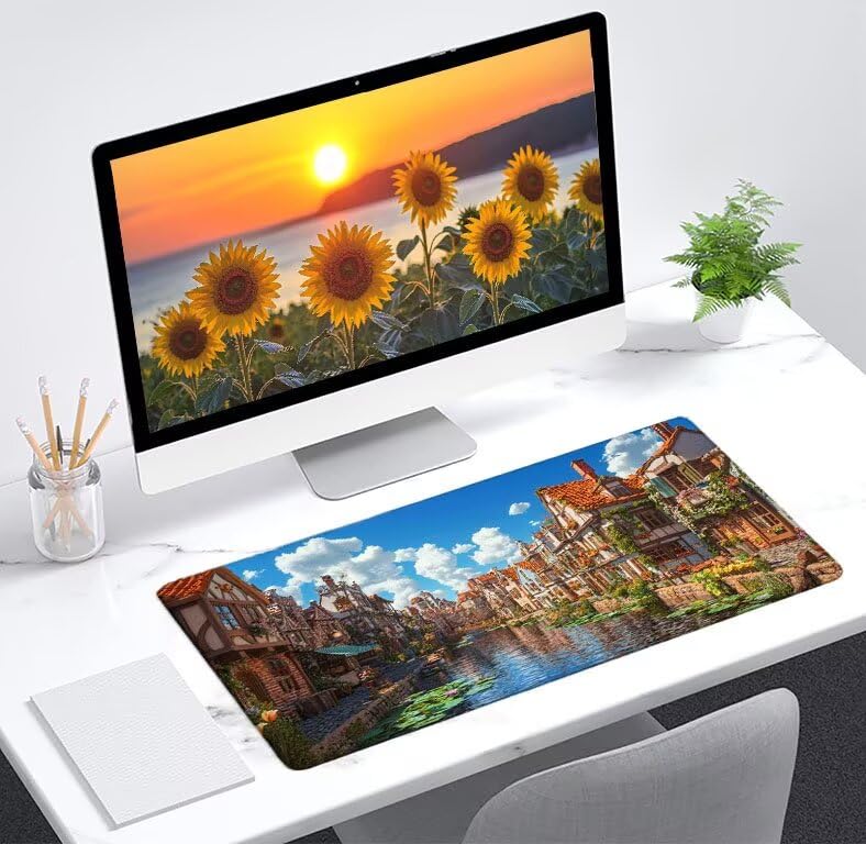 Tapis de souris PC portable grand format imperméable 1000x400 mm - 2