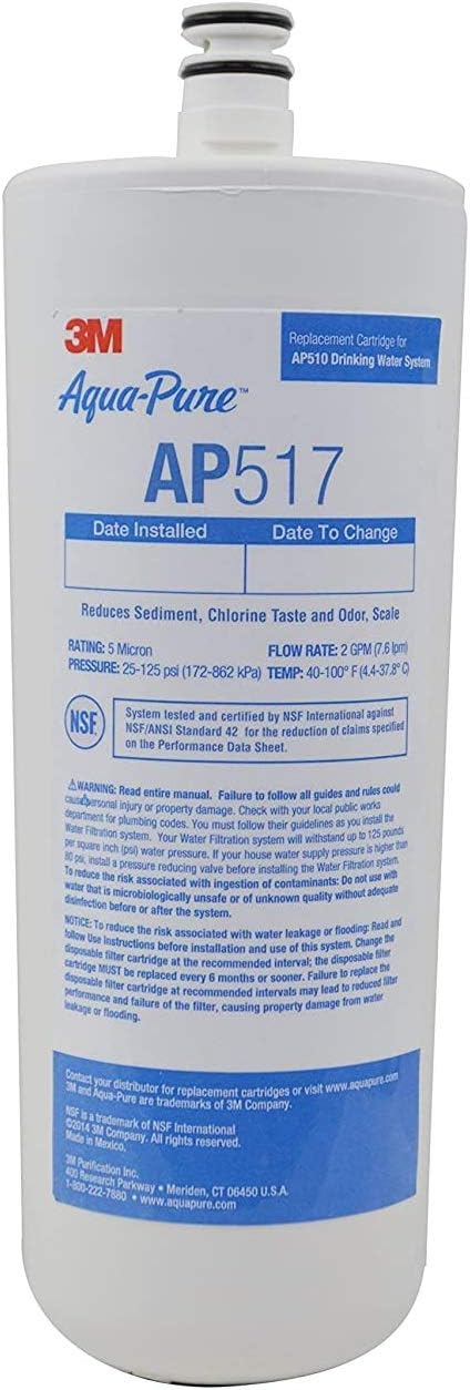 3M Aqua-Pure AP517 Drinking Water Filter Cartridge