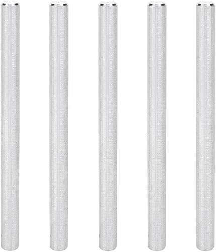 5 unidades DShaft, 410100060080, acero inoxidable, Φ6mm, compatible con robots gobilda TETRIX, cada uno mide aproximadamente 3.1 x 0.2 in y pesa