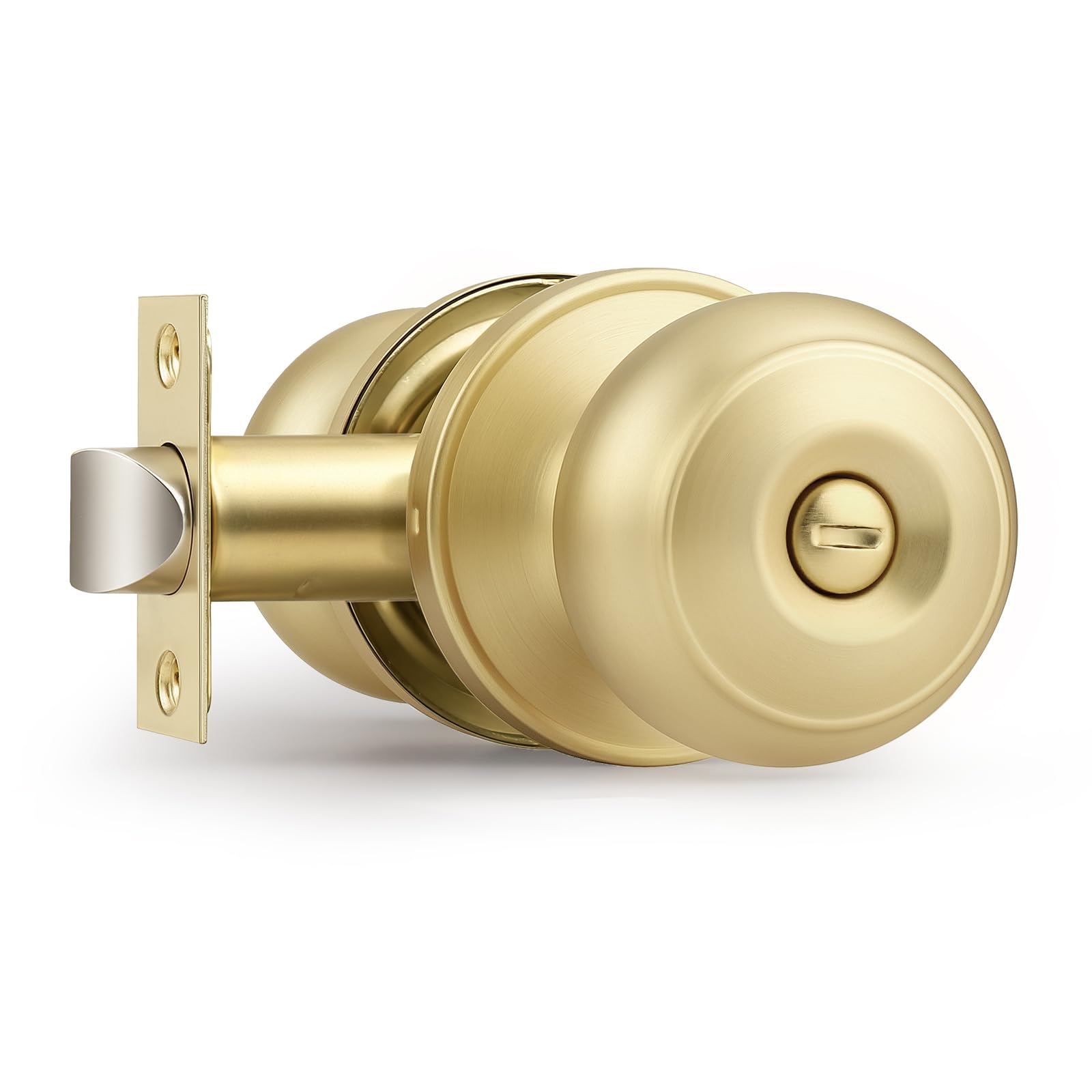 Probrico Gold Dummy Door Knobs - 2 Pack -16