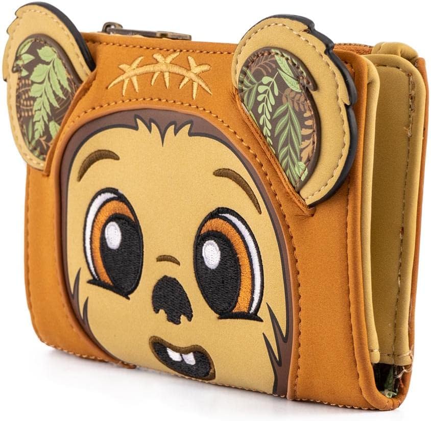 Loungefly Star Wars Wicket Ewok Cosplay Faux Leather Wallet - Image 2