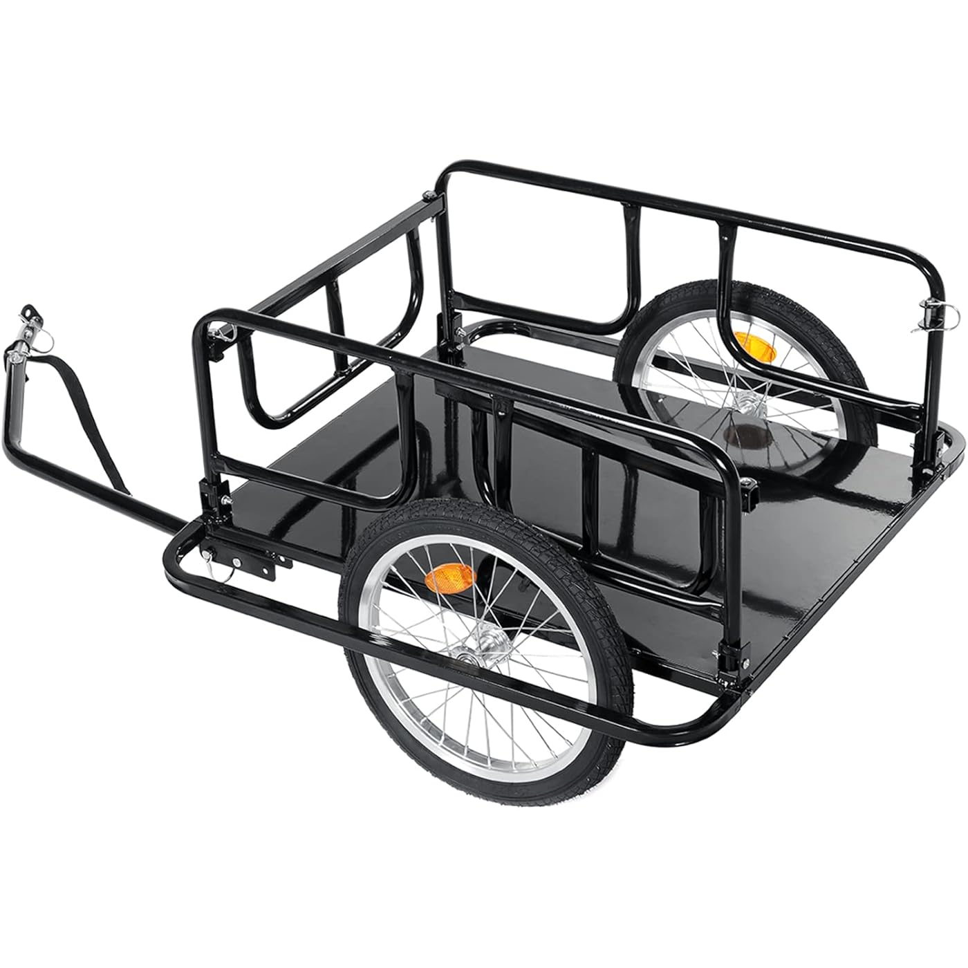 23/mo Finance Sefzone Bike Trailer Cargo Folding 143 lbs Max Load