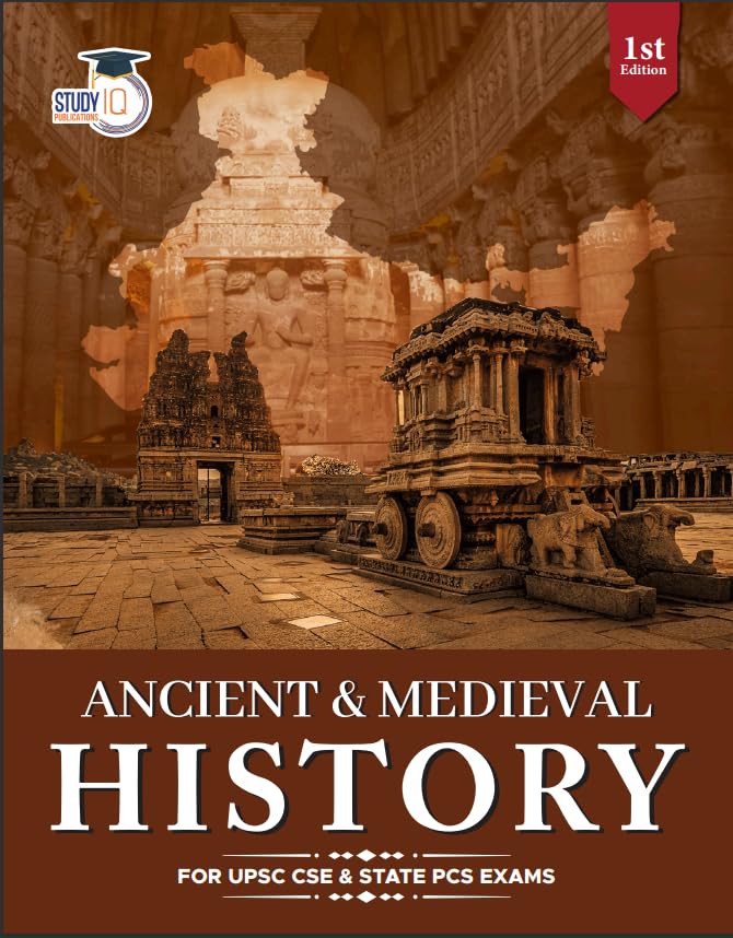 Ancient & Medieval History In English For UPSC CSE & State PCS Prelims & Mains Exams 2026 by Study IQ