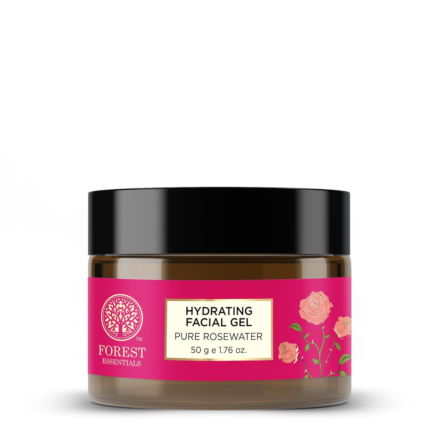 Forest Essentials Light Hydrating Facial Gel Pure Rosewater -50g