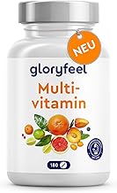 Multivitamin Tabletten - Wertvolle Mineralstoffe & alle A-Z Vitamine im Komplex - Halbjahresvorrat - 180 kleine, leicht zu schluckende Tabletten - Immun-Support* - 100% Laborgeprüft