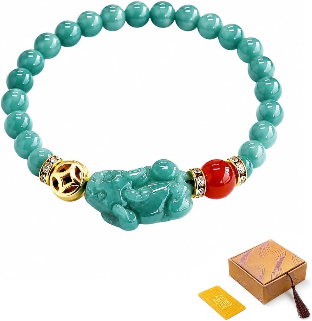 SMART DK Feng Shui Obsidian Five-Element Wealth Prosperity Bracelet