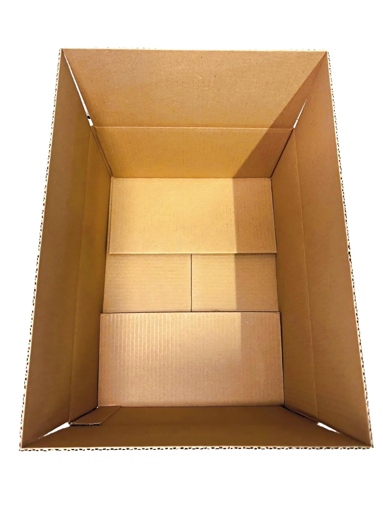 Scatole Cartone onda singola per Trasloco e Spedizioni, 40x30x20 cm, Set 100 Pezzi (100 pezzi, 40x30x20 cm)