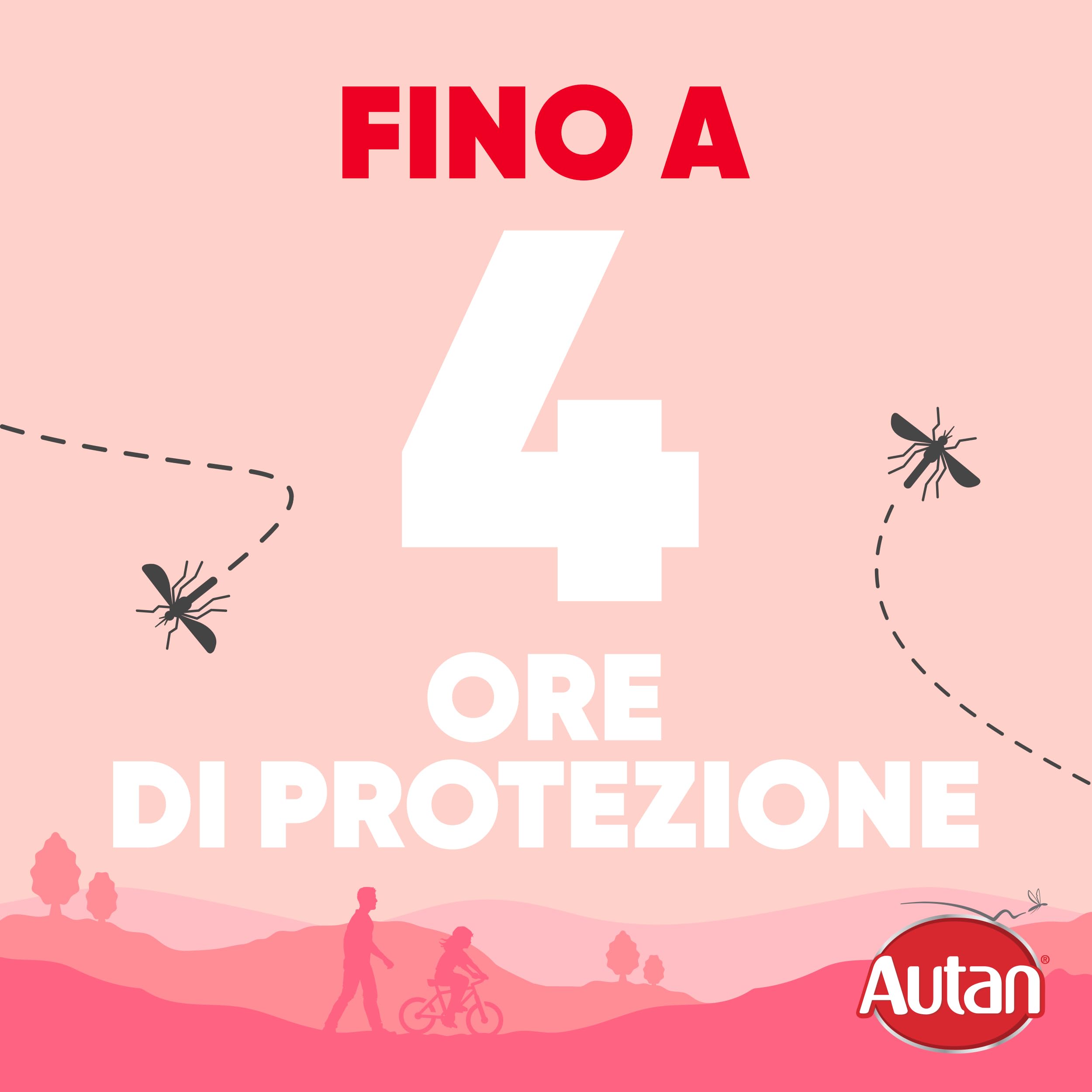 Autan Family Care Spray Antizanzare Repellente Zanzare 2x100ml