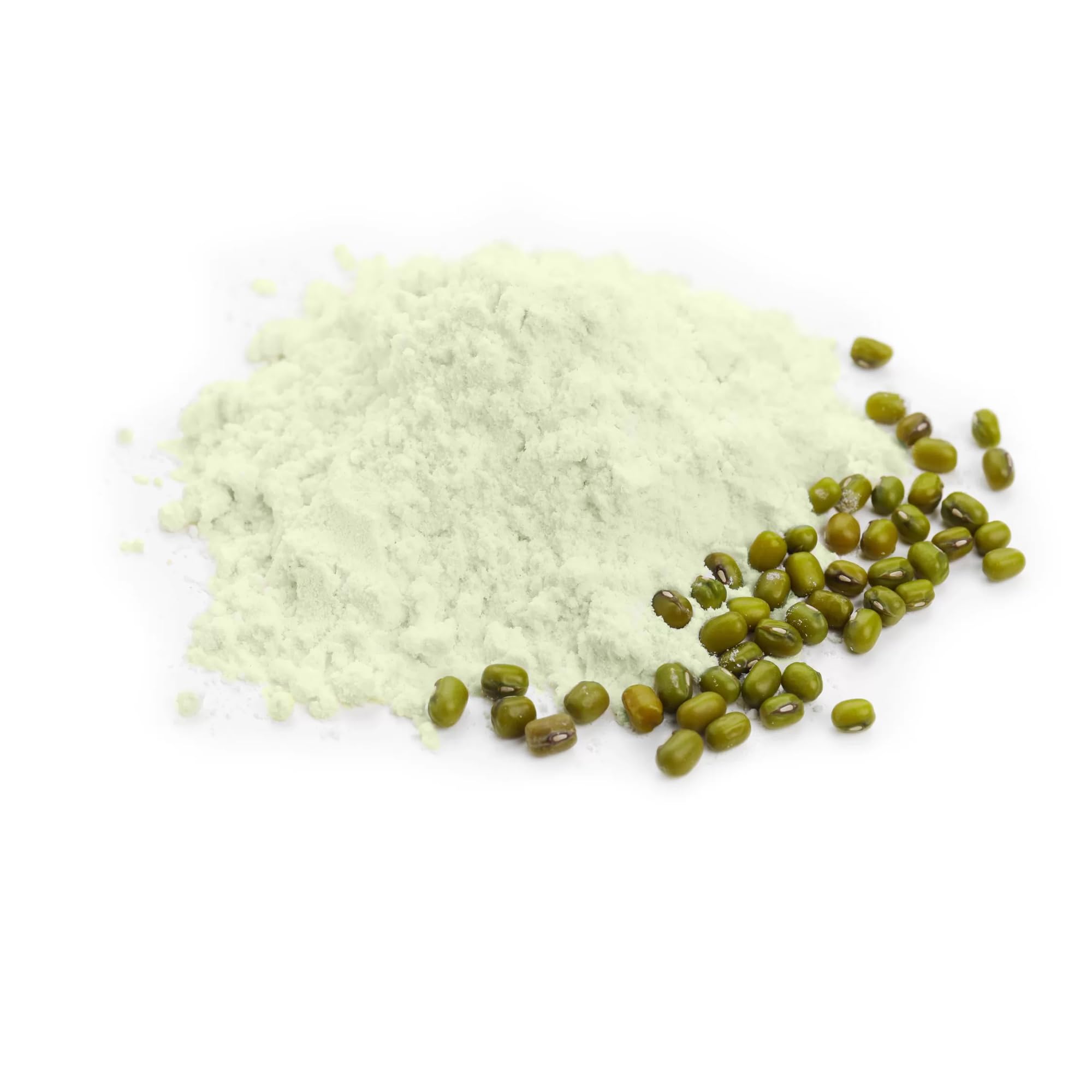 NY Spice Shop Moong Bean Flour - 1 Pound Mung Bean Powder - Finely Milled and All-Natural - Plant-Based Ingredient for Soups Gravies Pancakes Fritters and Traditional Asian Recipes - 녹두가루