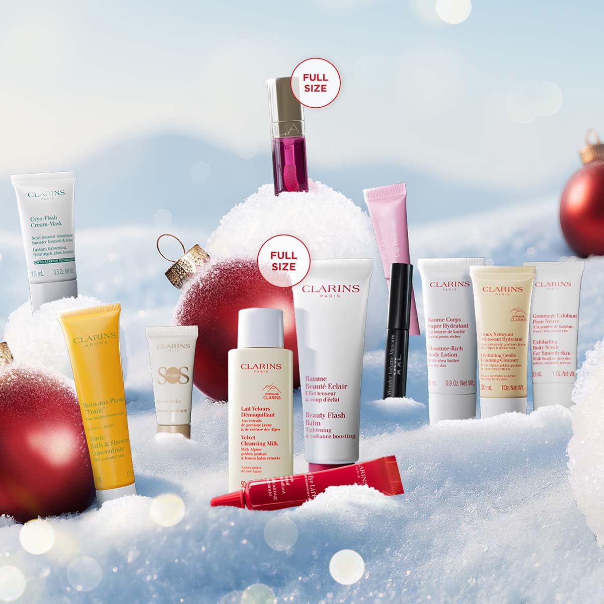 Clarins 12 Tage Adventskalender Damen