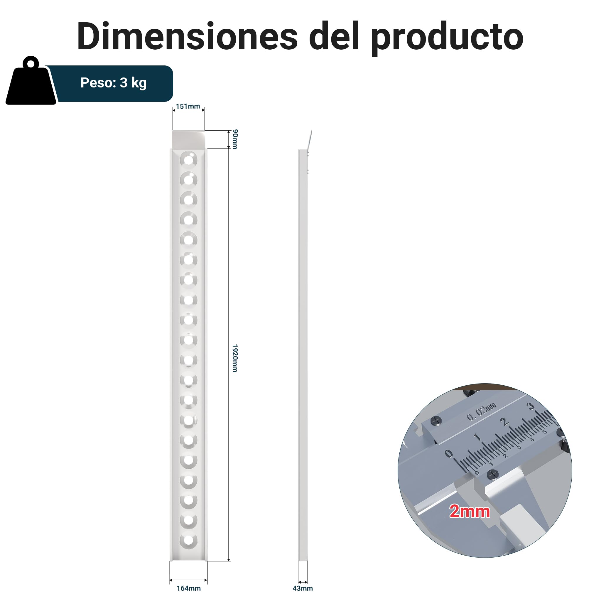 Rampa Carga Motocicletas 192 cm ATV Aluminio Plegable Quads Motos Vehículos Ayuda Transporte 182 kg