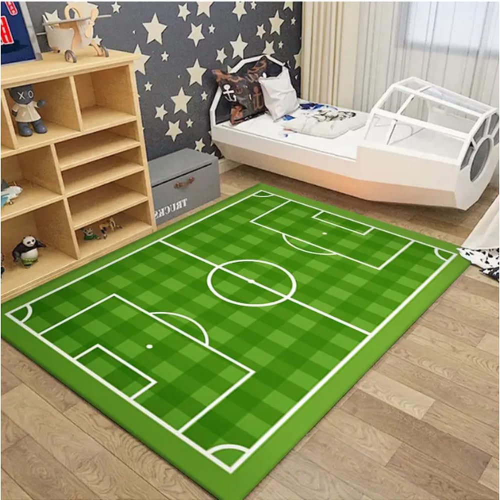 Tapis de football 80x120cm le cadeau d'anniversaire idéal pour une chambre de garçon
