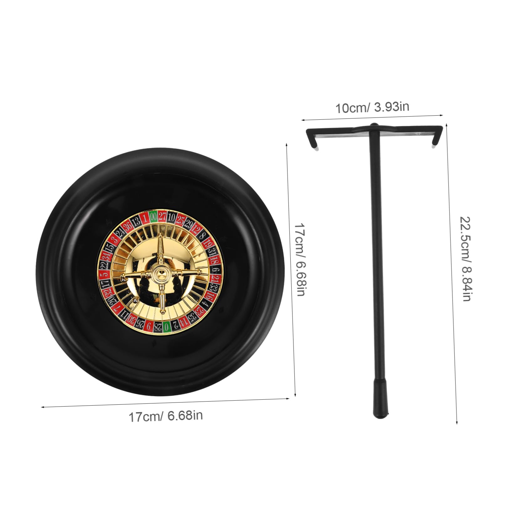Cabilock Roulette Wheel Toy Interactive Drinking Game for Ktv Bars Parties Fun Entertainment for Gatherings