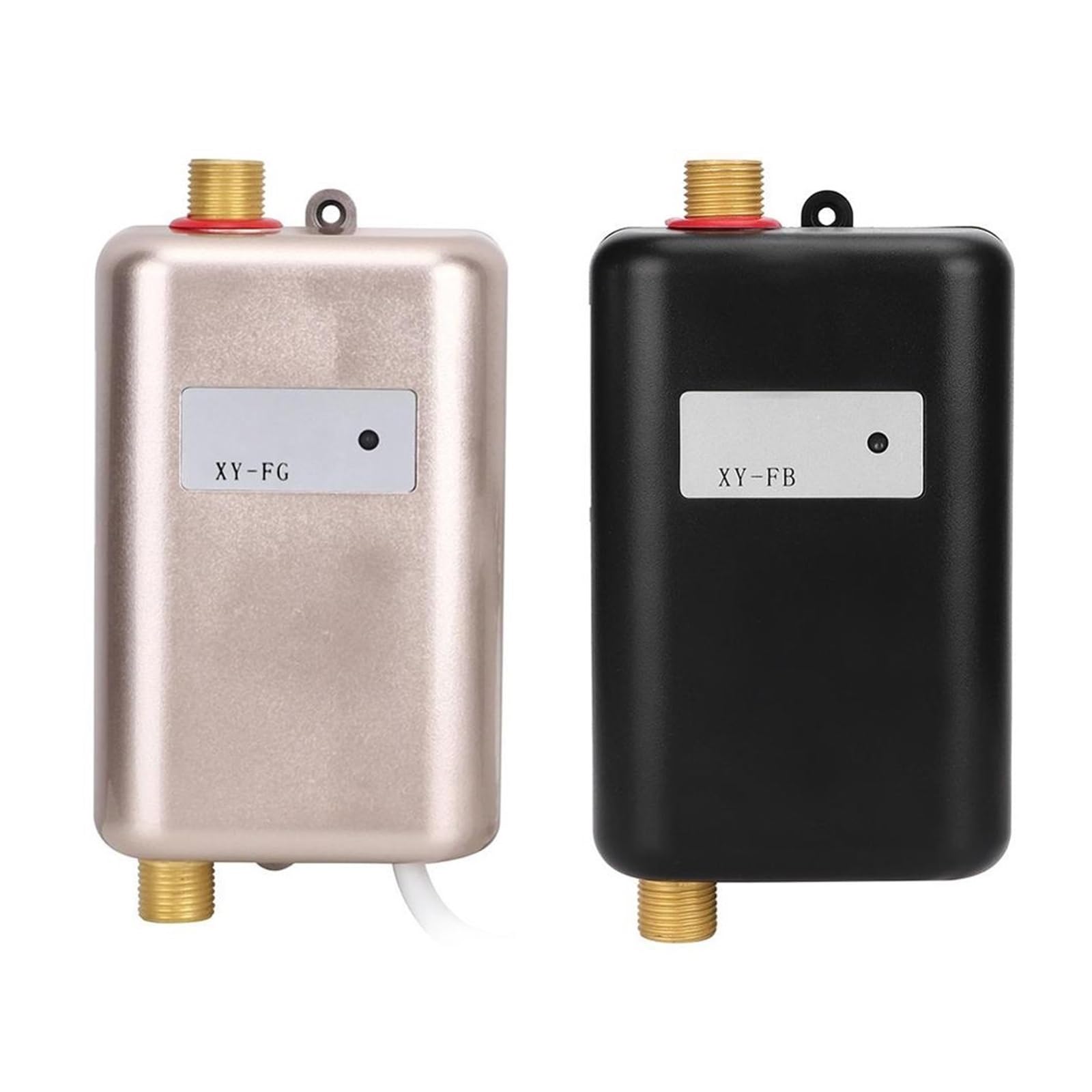 Elektryczny podgrzewacz wody przepływowy, 3800W Elektryczny Podgrzewacz Wody Natychmiastowy Bezzbiornikowy Natychmiastowy Podgrzewacz Ciepłej Wody Kuchnia Łazienka Prysznic Przepływowy Bojler Na Wodę