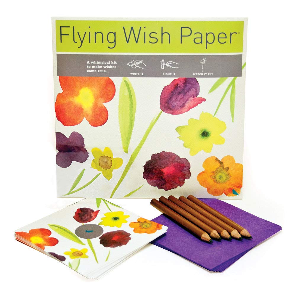 Flying Wish Paper WISHING KIT - Write it, Light it and Watch it Fly - Large Kits - Picture 28 of 47