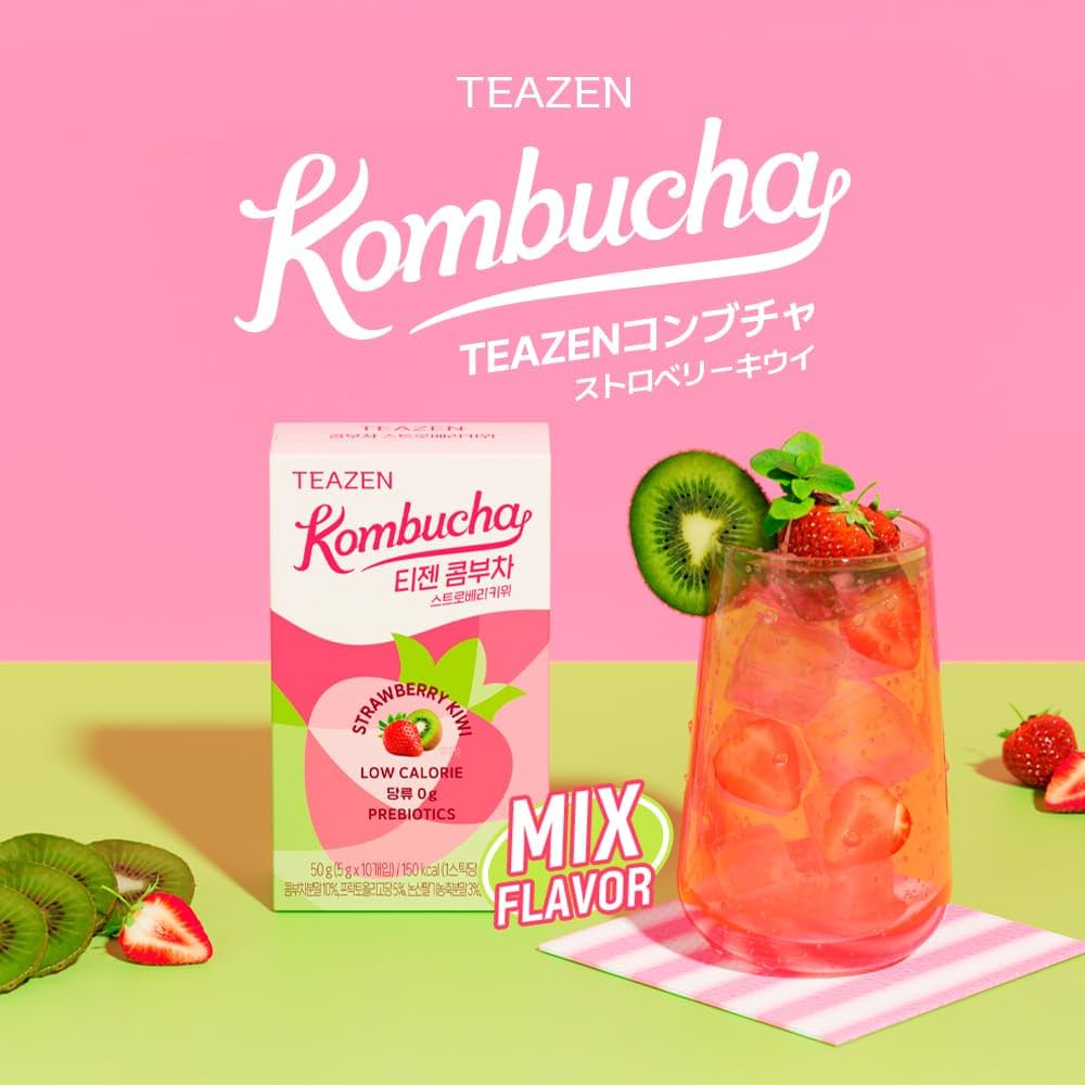 Amazon.co.jp: 【TEAZEN】ティーゼン コンブチャ 50g (5g×10個入り