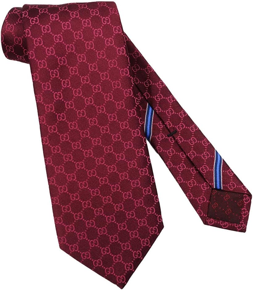 極美品 現行タグ 定番 GUCCI ネクタイ シルク100% 蜂柄 ビー