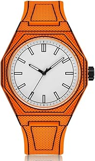 Men's Anime-Inspired Fashion Sketch Wristwatch Minimalist Creative Wormhole Design Stylish and Durable Timepiece for Men's Sports Watch