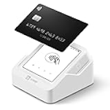 Solo Credit Card Payment Card Reader with Charging Station. Full Touch-Screen Interface with Free SIM Card and Mobile Data (SumUp Solo)