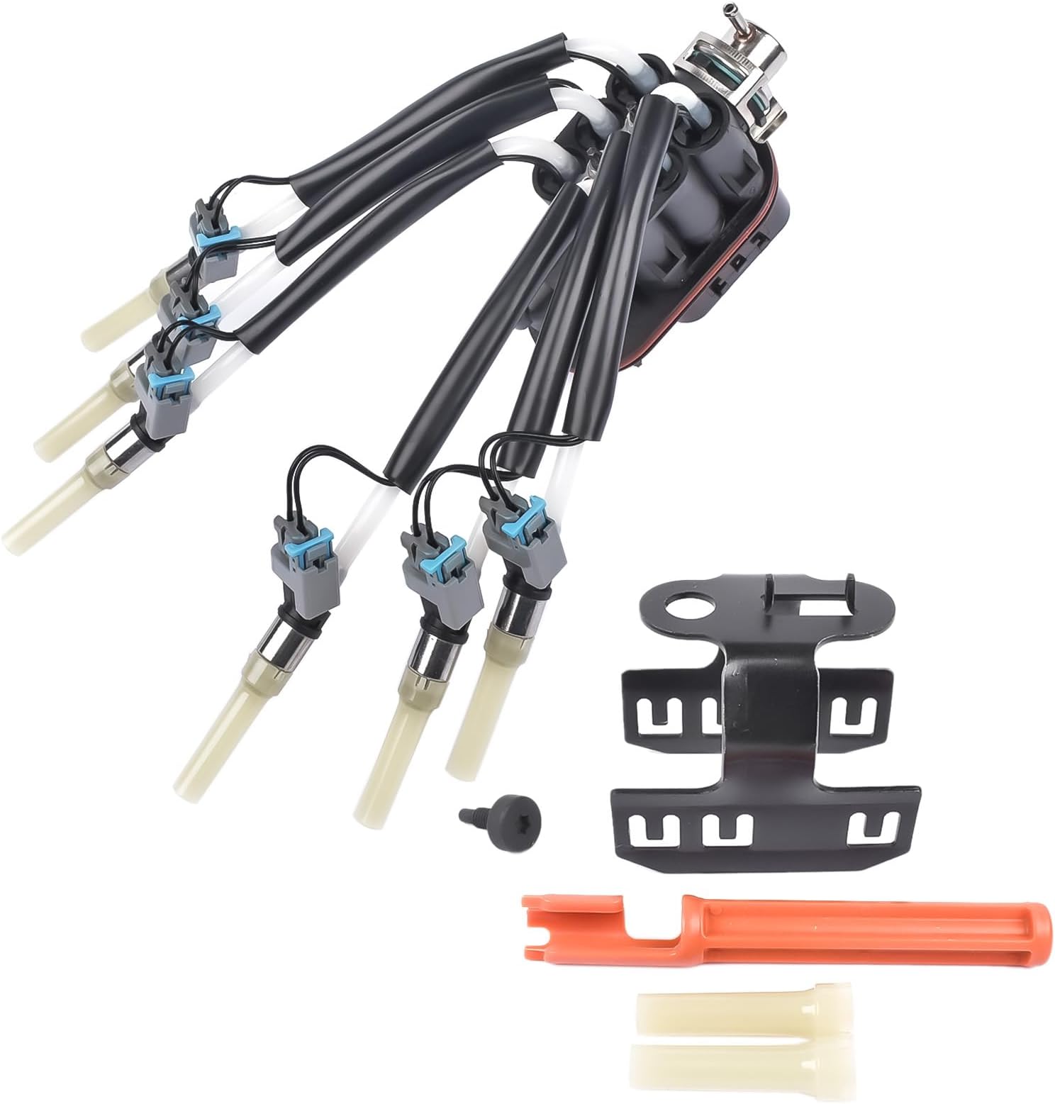 FJ503 4.3L V6 Spider Fuel Injector Kit Replacement for GMC Chevy Pickup Isuzu FJ10565 12568332 19210688 4G1887
