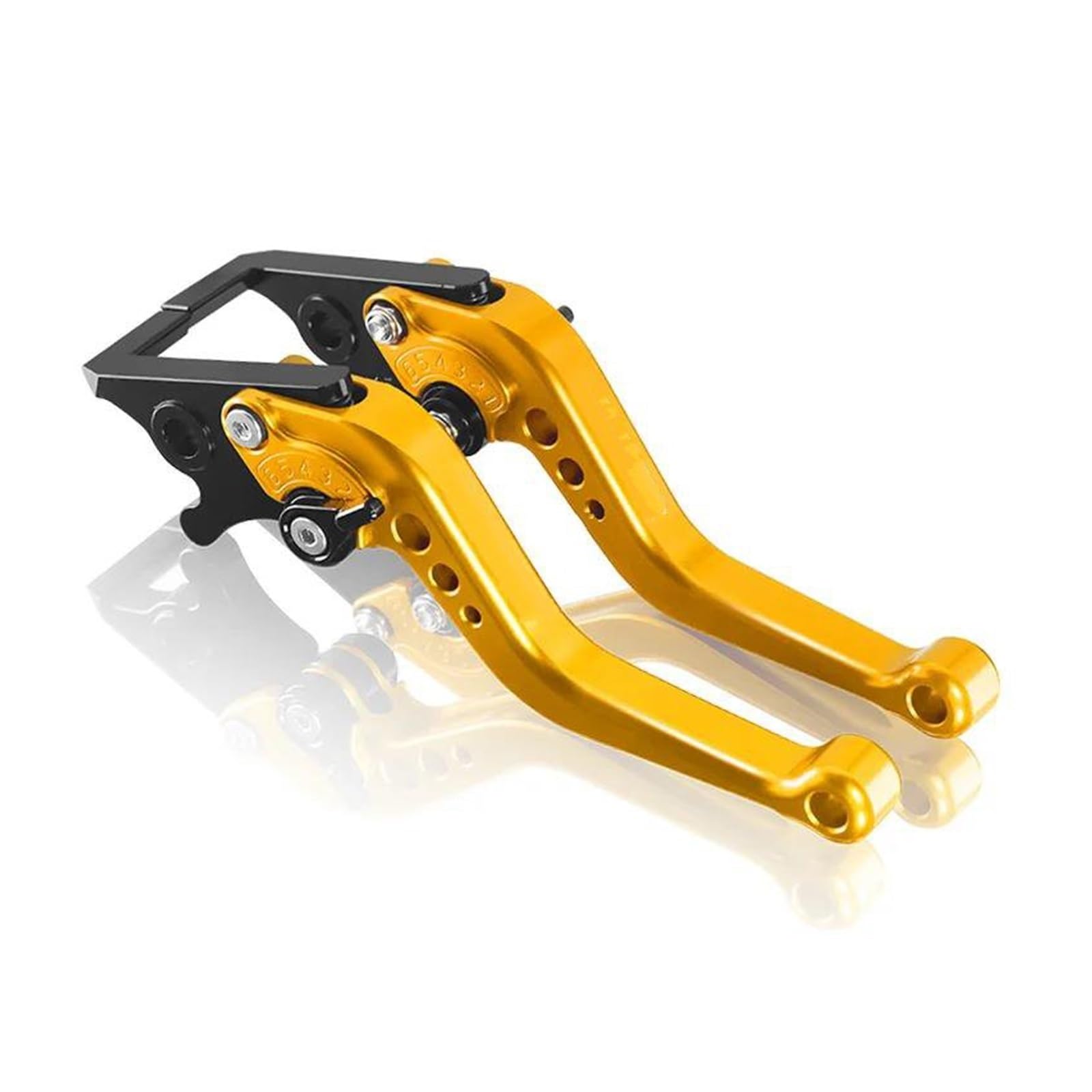 KVKQMLFEAW Motorbike Hand Levers for GSR750 for GSXS750 2011-2018 for GSR600 2006-2011 2024 Brake Clutch Lever Motorcycle Adjustable CNC Brake Lever Handle Gsr750 Handlebar Brake Lever(3)