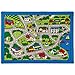 Champion Rugs Kids/Baby Room/Daycare/Classroom/Playroom Area Rug. Roads. Town. City. Race Car Tracks. Educational. Fun. Non-Slip Gel Back. Play Mat (8 Feet x 10 Feet)