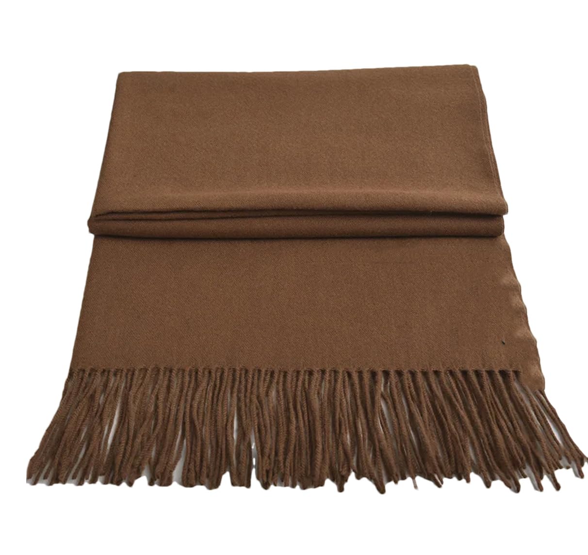 Bufanda de invierno para mujer, chales femeninos, envolturas de invierno, color sólido, bufanda hiyab de invierno