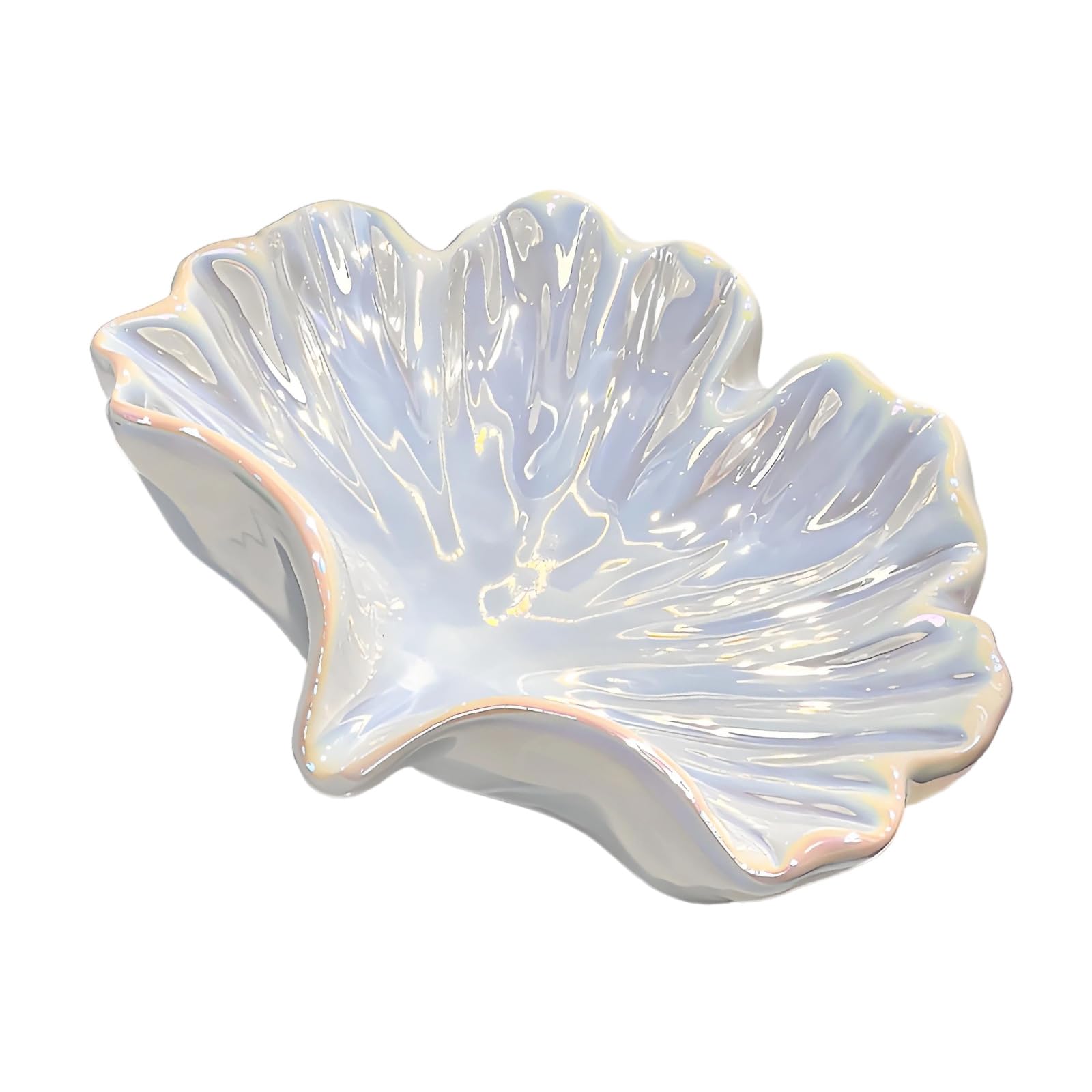 Ceramic Soap Tray with Draining Notch, Raised Soap Holder for Bathroom Sink and Vanity Countertop, Glazed Finish Holder Sink Side Tray Vanity Rest Countertop Glazed Ceramic Bathroom Washroom Saver
