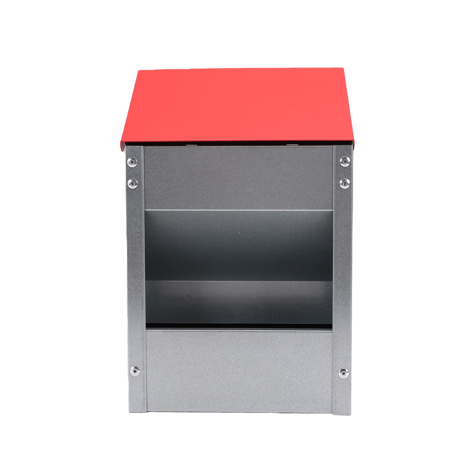 Tnfeeon Comedero para Pollos con Tapa Comedero Automático para Aves de Corral Resistente a la Intemperie Dispensador de Alimentos para Gallinero Exterior 10 Libras Sin Desperdicio para Pollos de