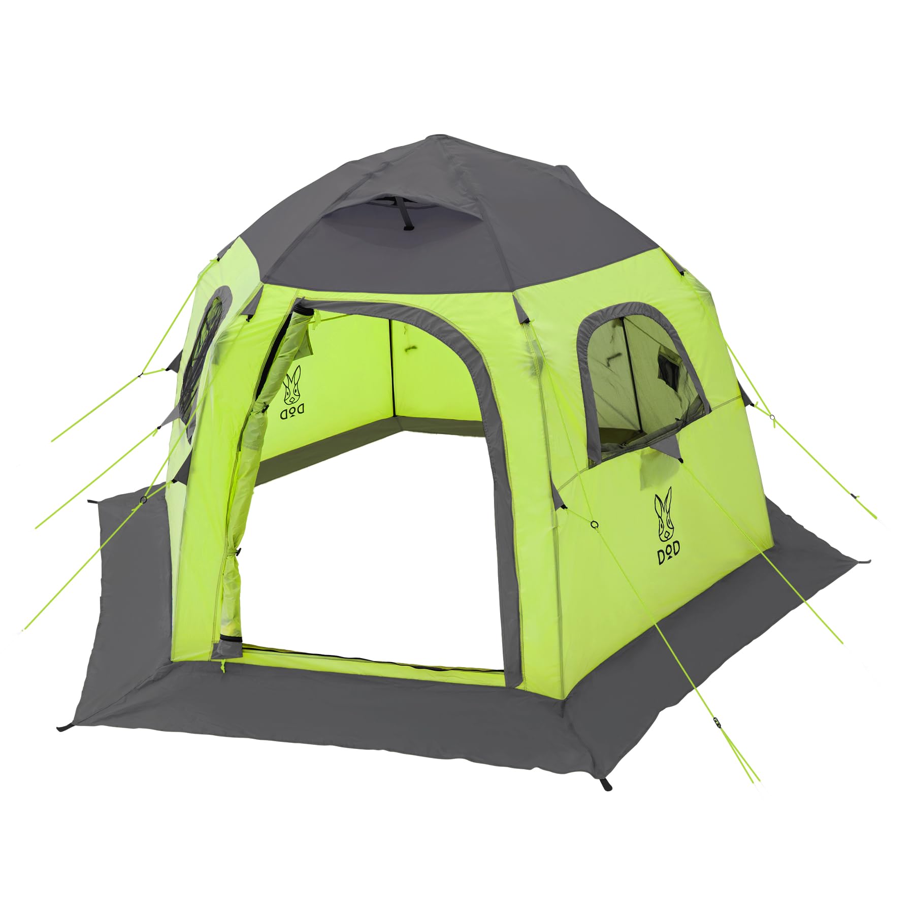 Amazon | DOD(ディーオーディー) ワンタッチフィッシングテント 紐を