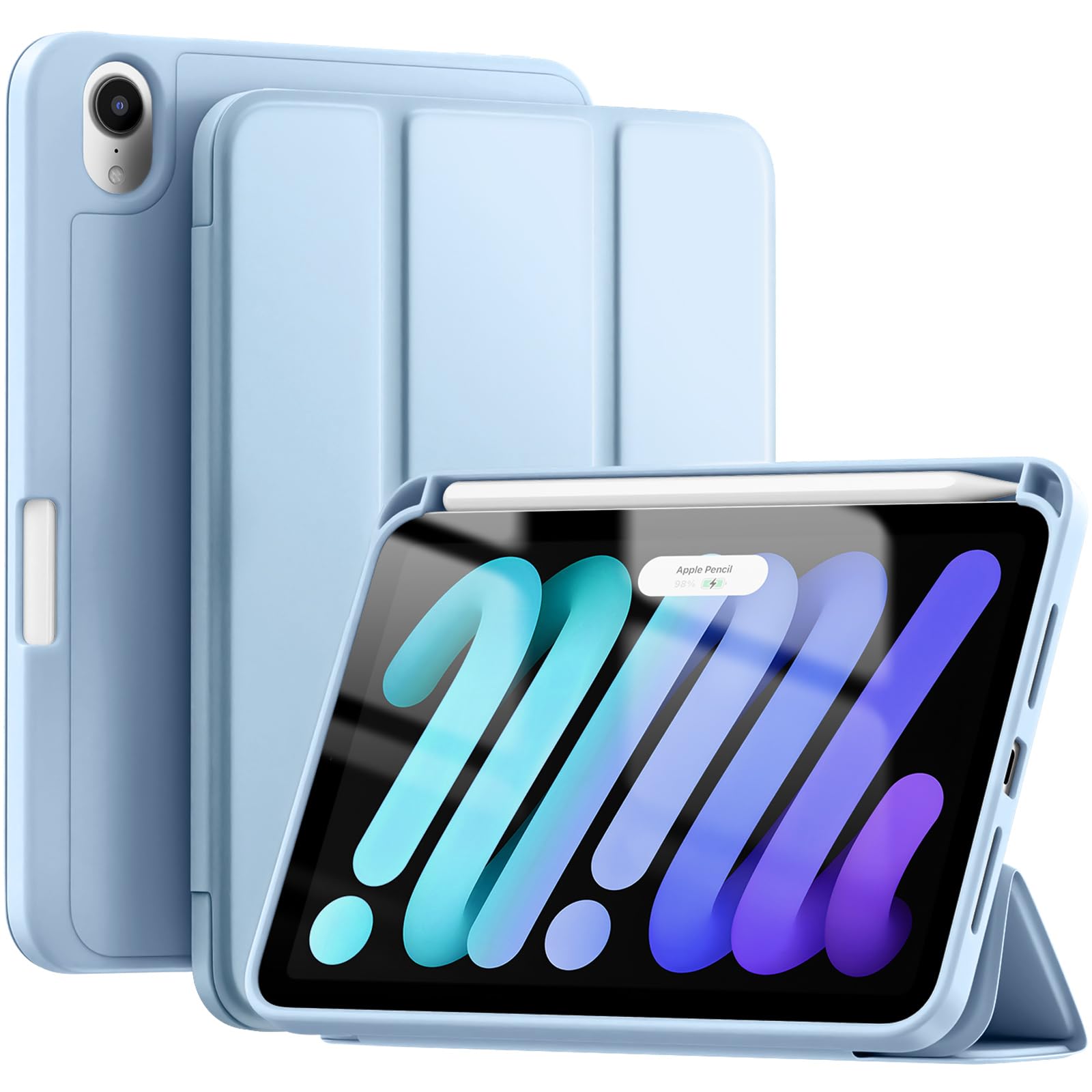 Amazon.co.jp: Maledan 対応iPad Mini7 ケース - 対応iPad mini A17Pro