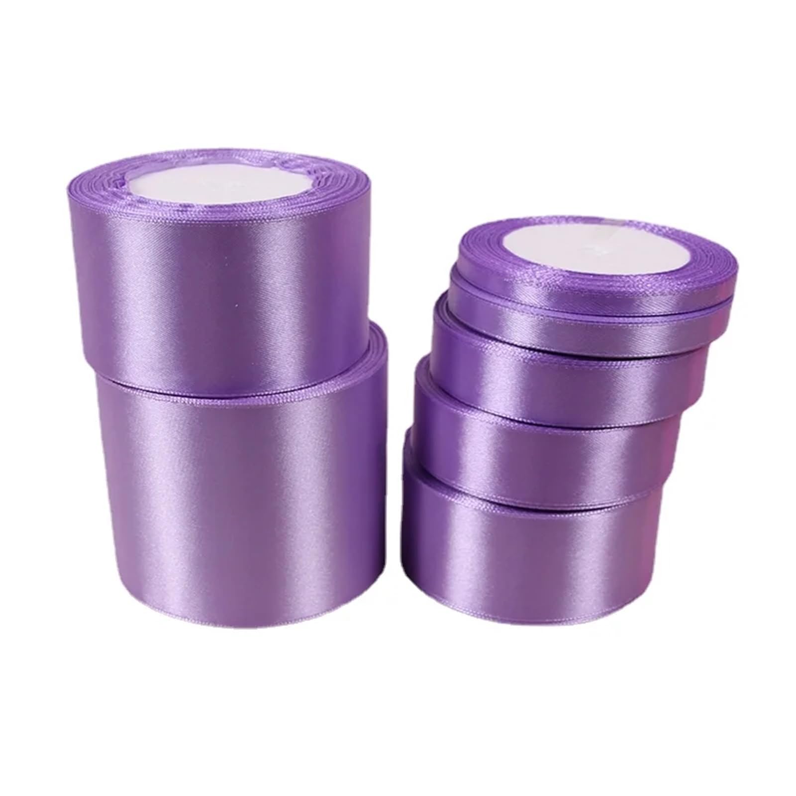 Ruban de satin violet clair 25mm de qualité premium luxe
