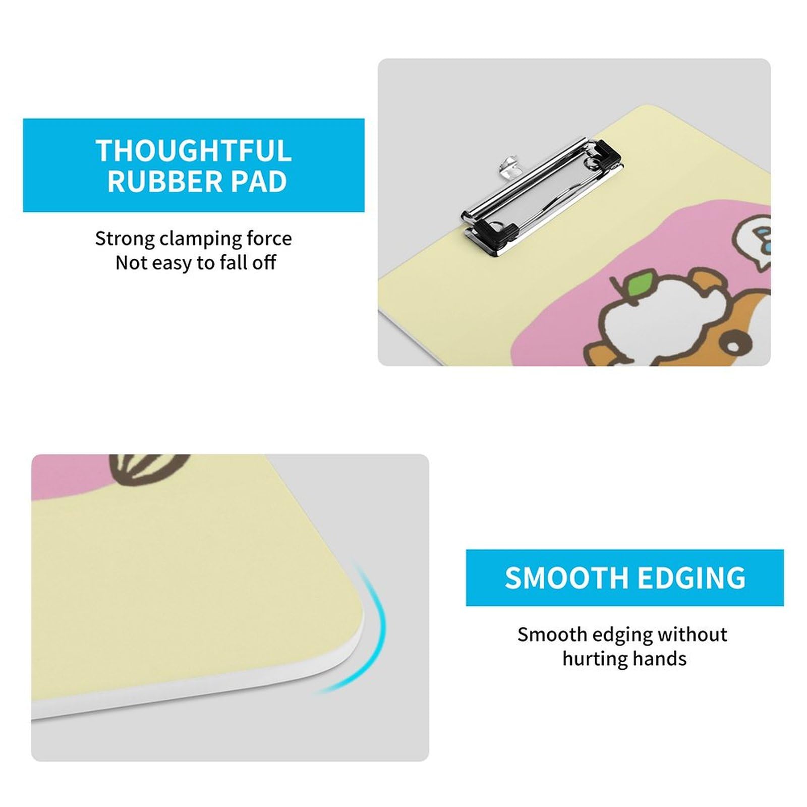 Amazon | コロコロクリリン 【A4サイズ】 クリップボード A4