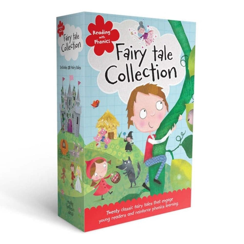 Reading with Phonics Fairy Tale Collection 20 Books Box Set Hansel and Gretel