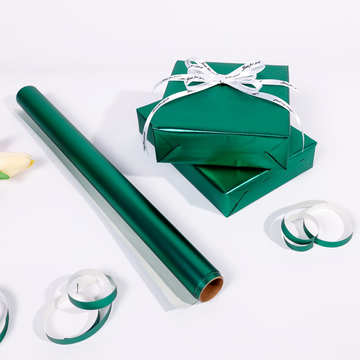 Rouleau De Papier Cadeau Doré Métallisé – 43,2 Cm X 10 M Doré