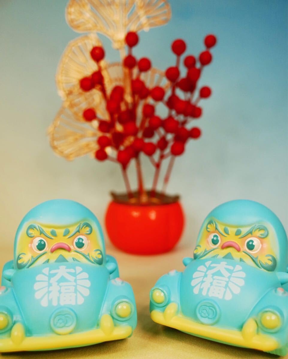 リターンカー・達磨　ダルマ　プルバック　福　開運　ソフビ　フィギュア　おもちゃ Amazon.co.jp: リターンカー・達磨 ダルマ 福 プルバック 祈願 開運