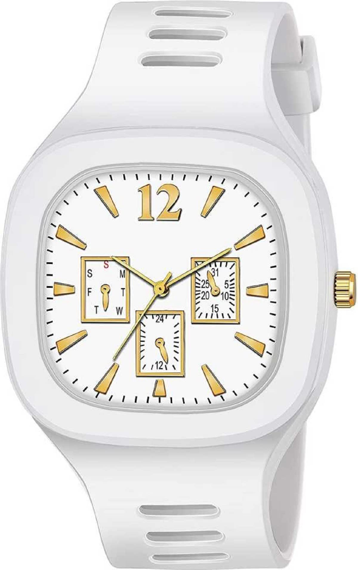 Rozti New Wonderful Trending Watch Fabulous Series for Original Watch (White) (B0B5NQQY4P) Amazon Price History, Amazon Price Tracker