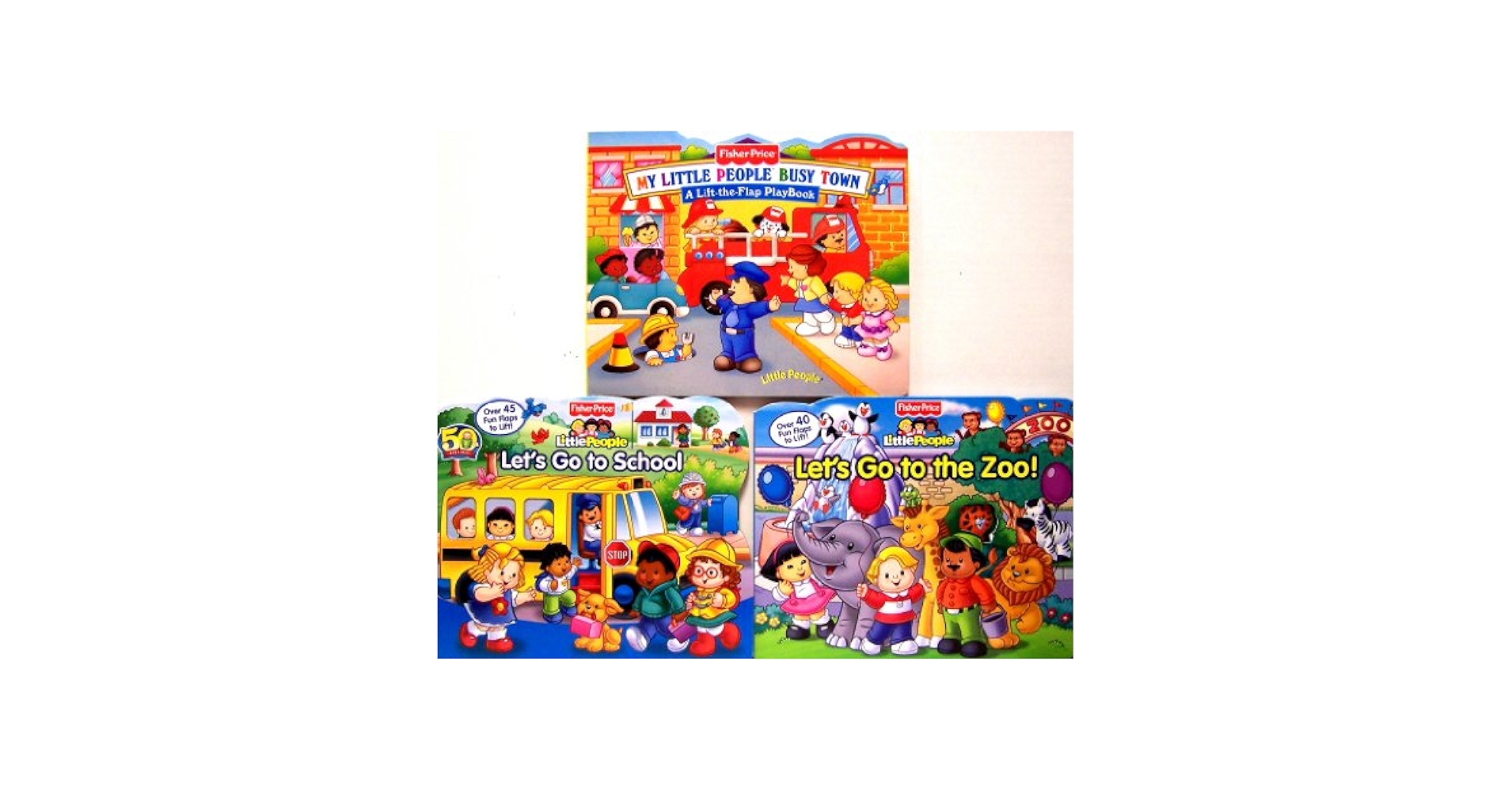 Amazon.com: Little People Lift the Flap 3 Pack (My Little