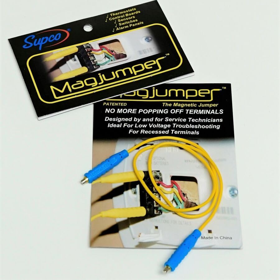 Replacement MAG1BL 30 Vac Magnetic Test Leads Jumper Wire Magjumper Blue