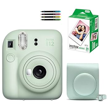 U's instax mini カメラセット Amazon | インスタントカメラ チェキ instax mini 12 (4点セット