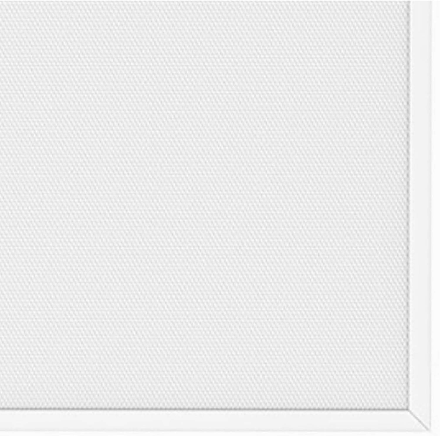 Pack Panel LED 60x60 cm 40W, 2 unidades para Falso Techo, Driver Philips CertaDrive, UGR19, Paneles de Gran Luminosidad 4380 lúmenes, No Flick, Marco Blanco, Driver Incluido (Luz Natural (4000K))