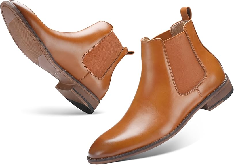 【MODERNIF】Bucket Suede Chelsea Boots MODERNIF】Bucket Suede Chelsea Boots