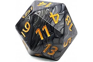 Colossal D20, the Ultimate Gaming Die at 55mm