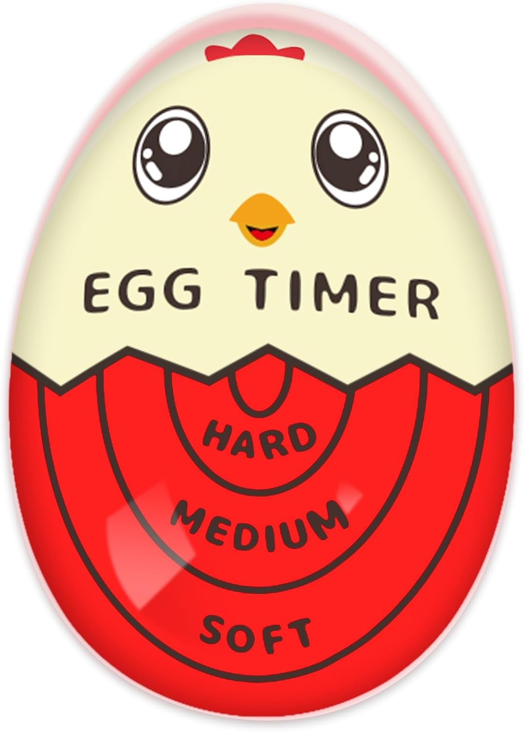 YINLONGDAO Egg Boiler sheper for Kitchen Time Egg Timer for Boiling Eggs Heat Resistant Egg Timer Safe Color Changing Egg Timer Indicate Doneness Levels Boiled Egg Shaper for Liquid Timer (1)-image-43