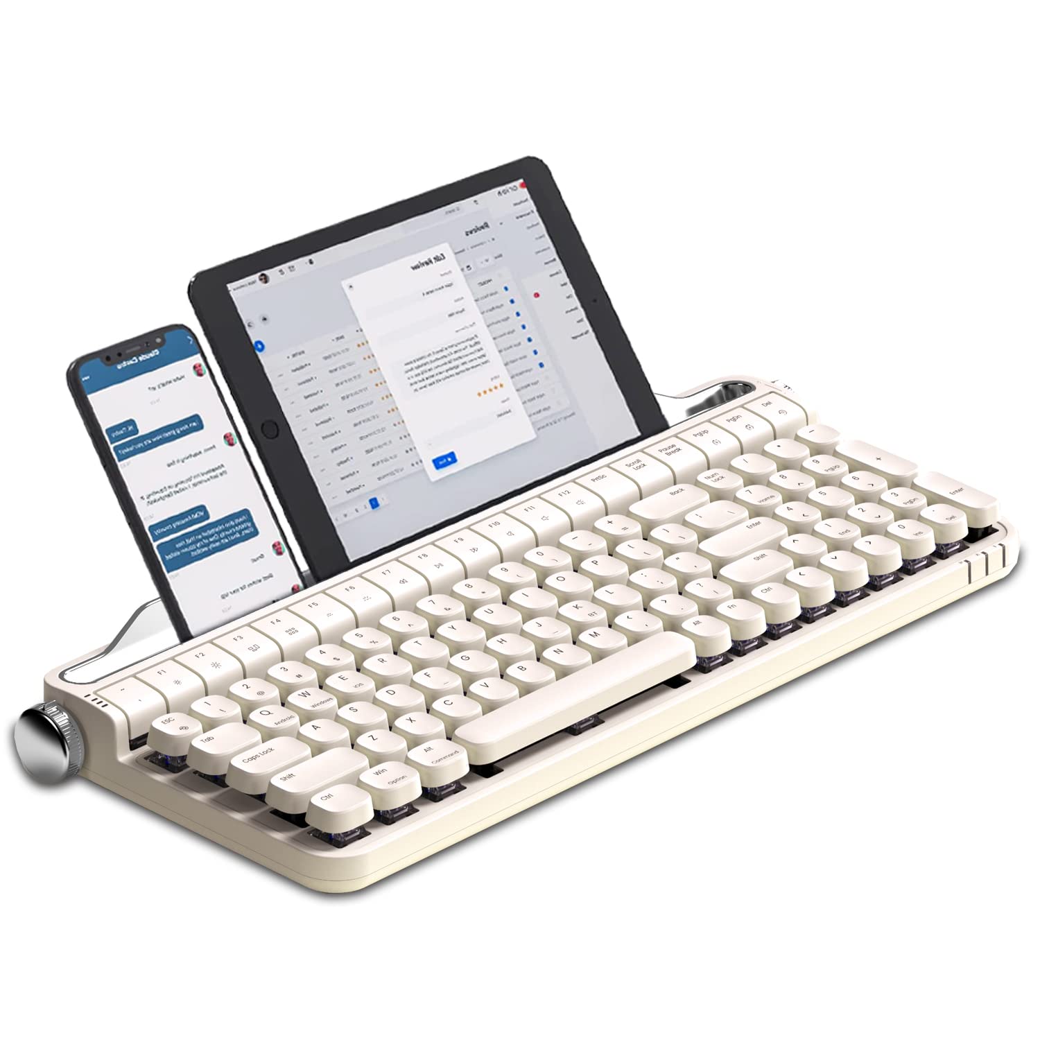 Amazon | Actto Bluetooth キーボード ワイヤレス タイプライター風 