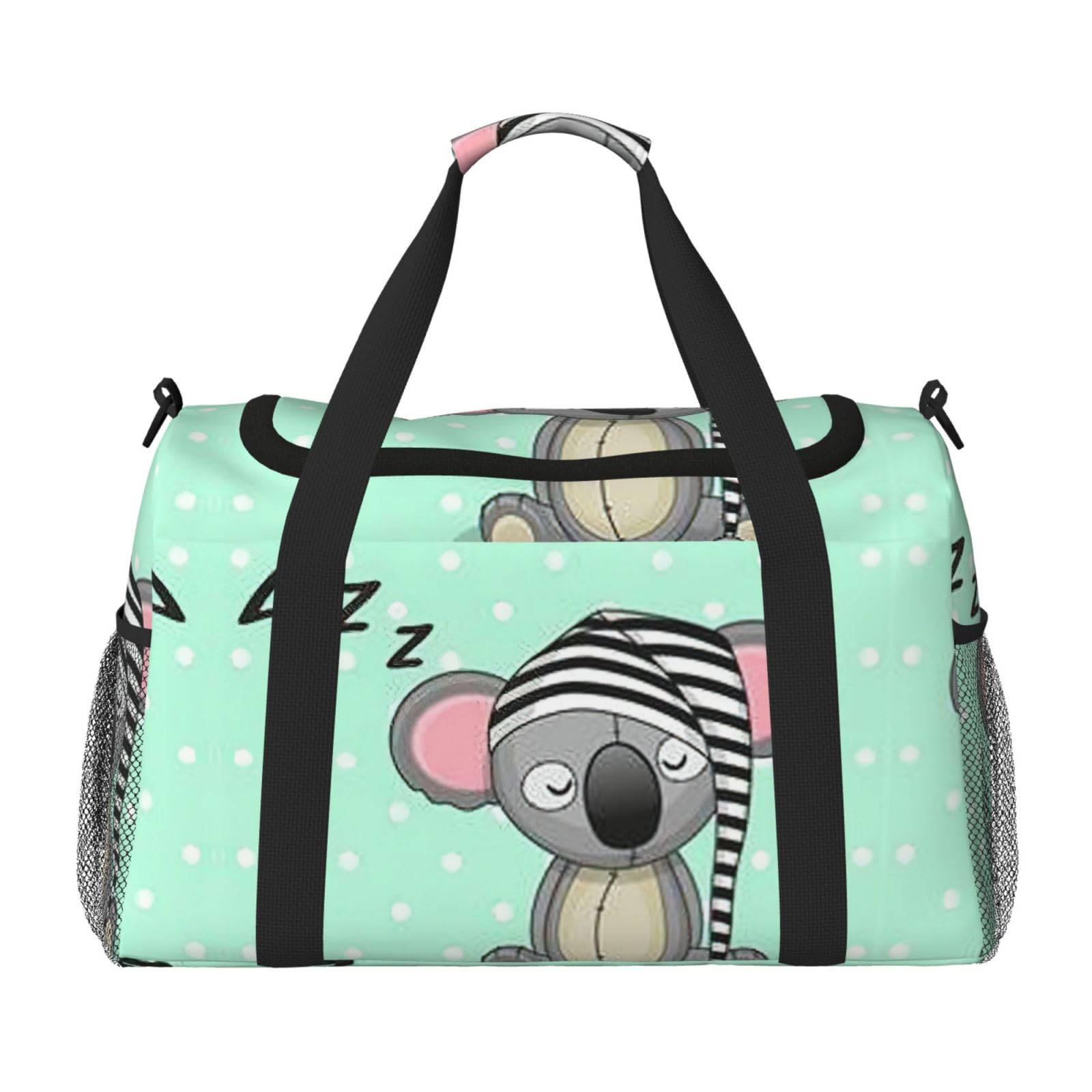 Bolsa de viaje grande de koala, complemento impermeable y plegable para piscina y deporte 8
